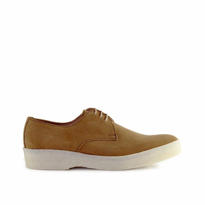 Sanders Mason, camel suede