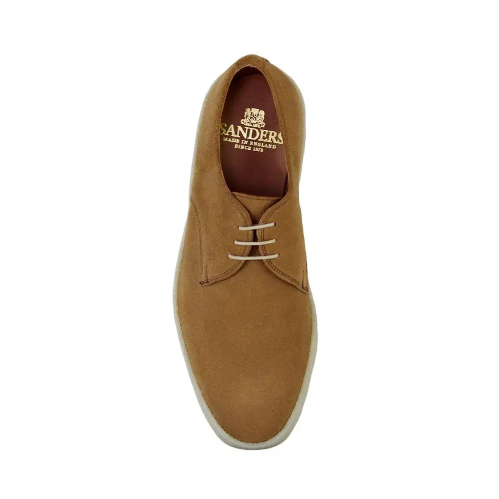 Sanders Mason, camel suede